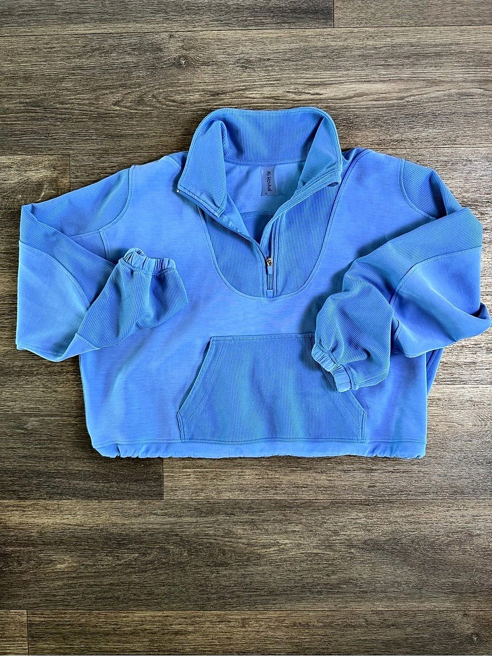 AS Revival Quarter-Zip Pullover in Blue Size XL